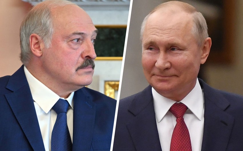 Lukaşenko və Putin arasında telefon danışığı olub