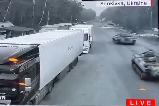 Ukrayna DSX: “Rusiya hücumu Belarus ordusunun dəstəyi ilə edib” - VİDEO