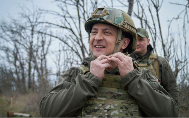 Zelenski bunkerə aparıldı