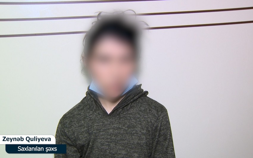 Bakıda qadın evlərdən oğurluq edib