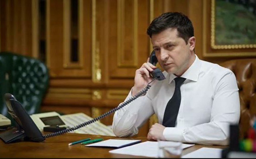 Zelenski Baydenlə müharibə əleyhinə koalisiyanı müzakirə edib