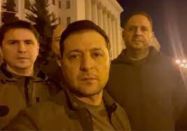 Zelenski Kiyevi tərk etmədiyini açıqlayıb -VİDEO