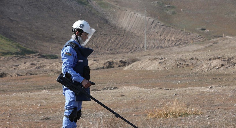 Azad edilən ərazilərdə daha 57 mina aşkarlanıb