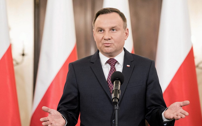 Polşa Prezidenti: “Ukraynaya hərbi təyyarə göndərməyəcəyik”