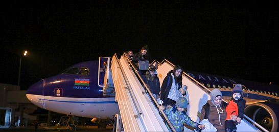 Azərbaycanlılarla birlikdə Türkiyə vətəndaşları da təxliyə olunur - RƏSMİ