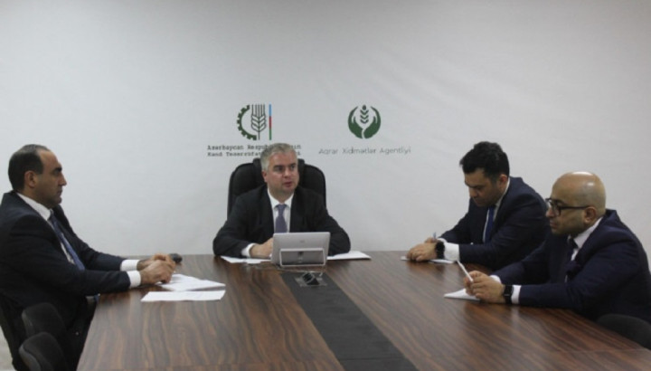 Baytarlıq sahəsində görülmüş işlərlə bağlı onlayn görüş keçirilib