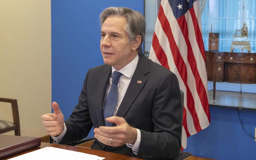 ABŞ-ın dövlət katibi: “Əminəm ki, Ukrayna bu müharibədə qalib gələcək”