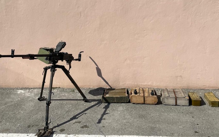 Tərtərdə silah-sursat aşkar edilib