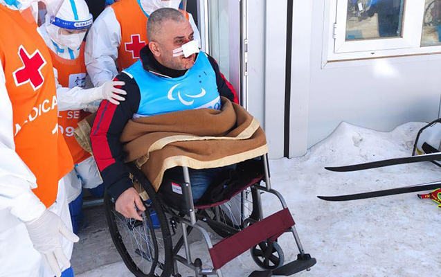 Paralimpiyaçımız yarışöncəsi ağır zədə aldı - Foto