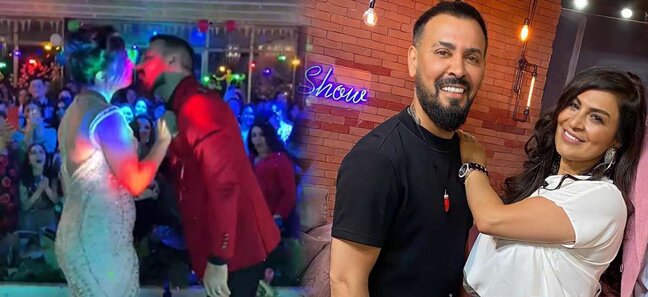 Aynuru dodağından öpdü, tənqid olundu - VİDEO