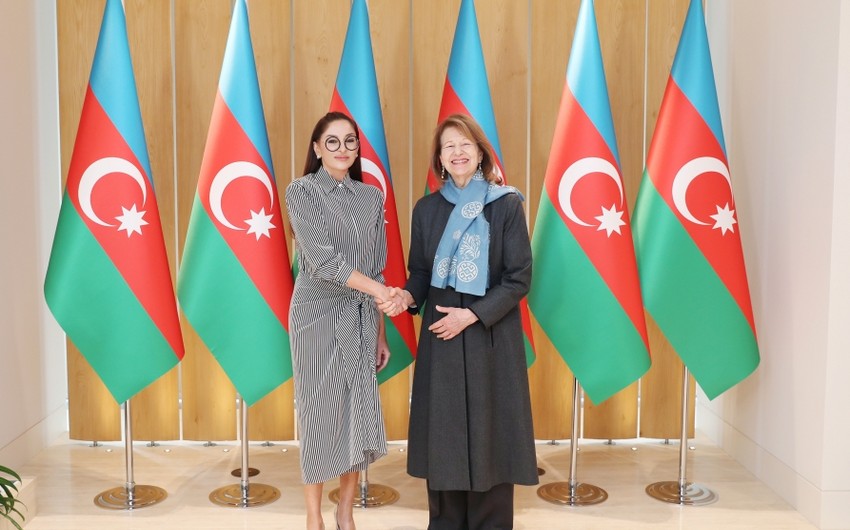 Birinci vitse-prezident Britaniya Baş nazirinin ticarət elçisi ilə görüşüb