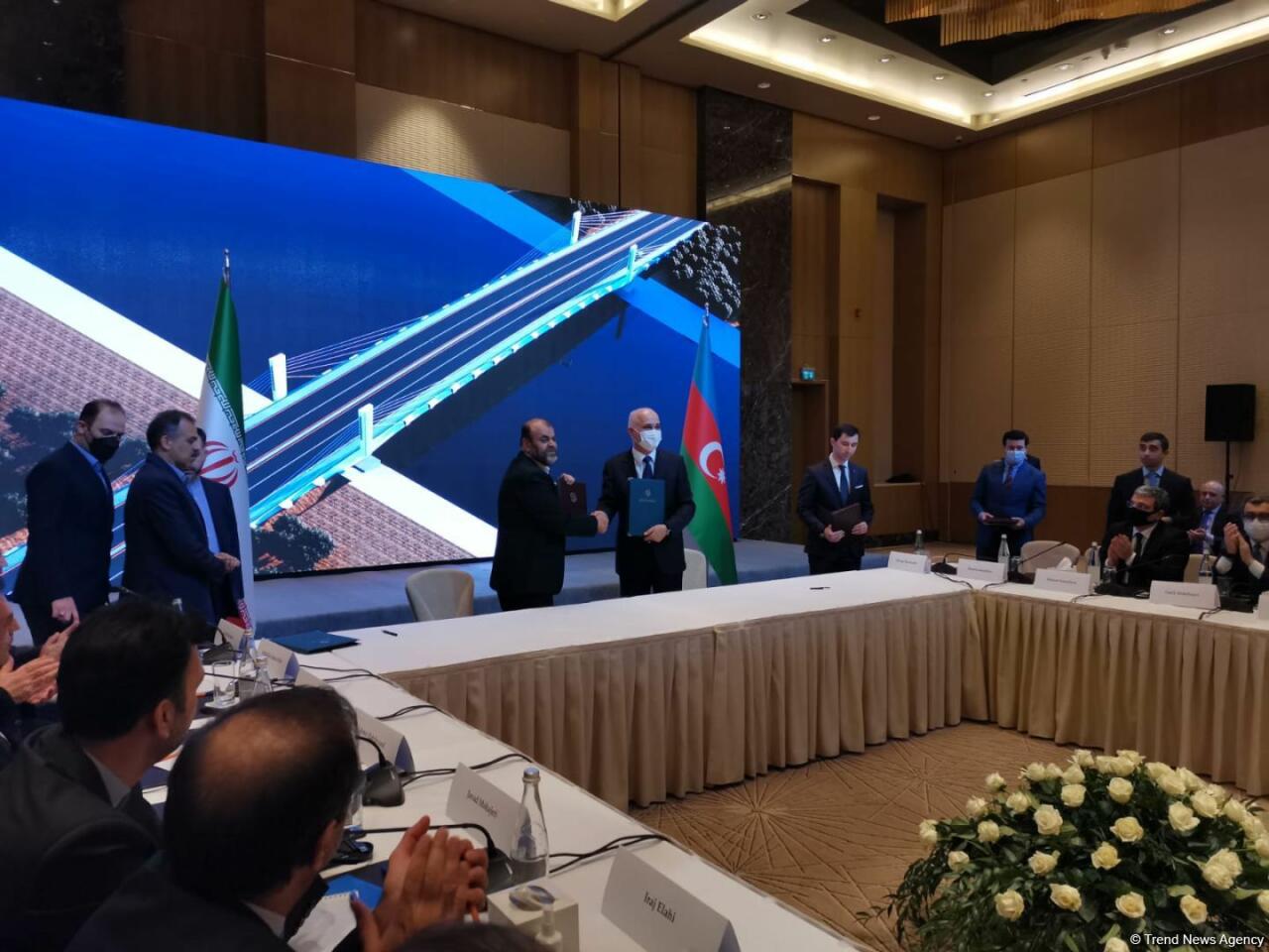 Azərbaycan və İran arasında Anlaşma Memorandumu imzalandı - FOTO