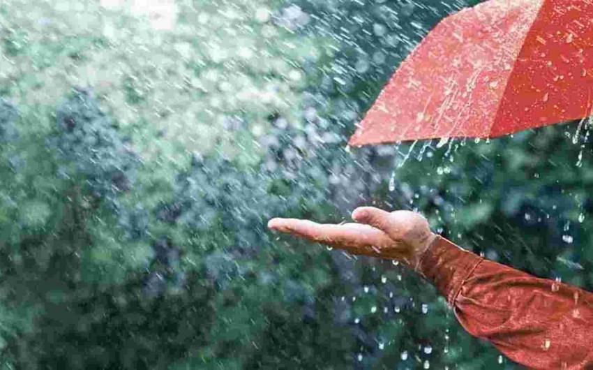 Azərbaycanda yağıntılı hava sabah da davam edəcək