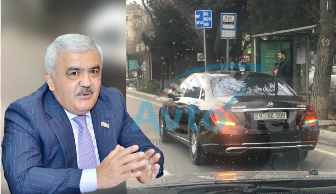 Rövnəq Abdullayevə məxsus bahalı maşınla kobud qayda pozdular - FOTO