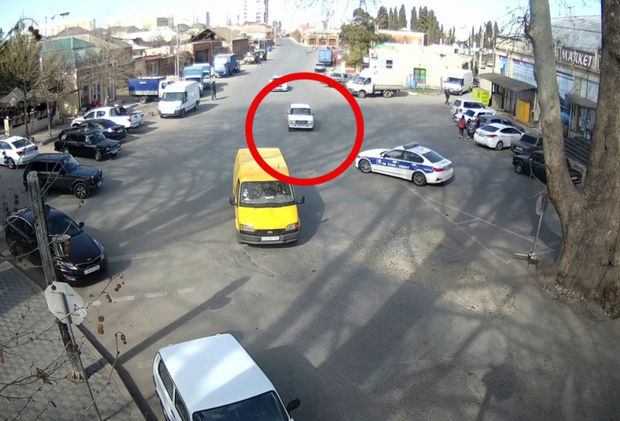 Gəncədə avtoxuliqanlıq edən şəxslər həbs olunublar - FOTO/VİDEO