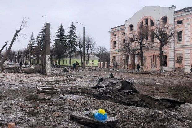 Rusiya ordusu Axtırkada yaşayış məntəqələrini vurdu: Mülki şəxslər həlak oldular