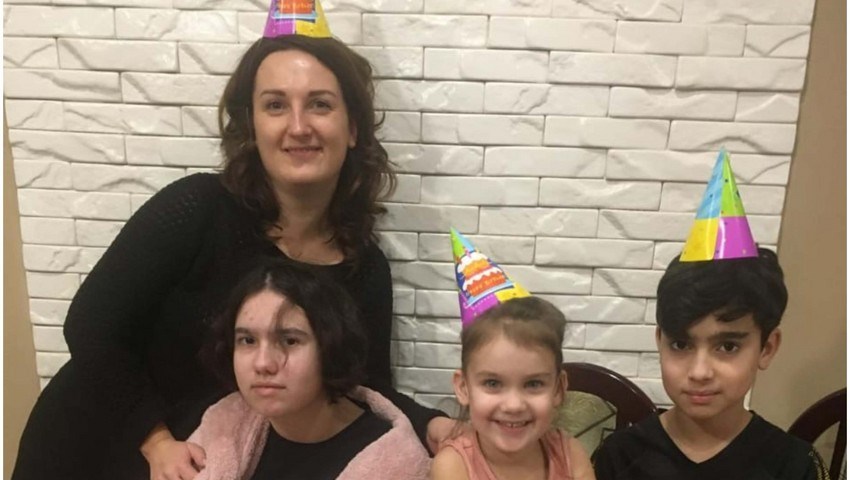 Ukraynada həlak olan azərbaycanlı ailənin övladları Rusiyaya təxliyə olunub