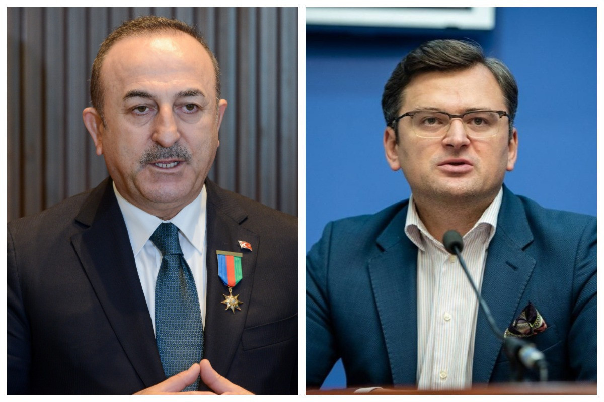 Kuleba və Çavuşoğlu arasında telefon danışığı olub