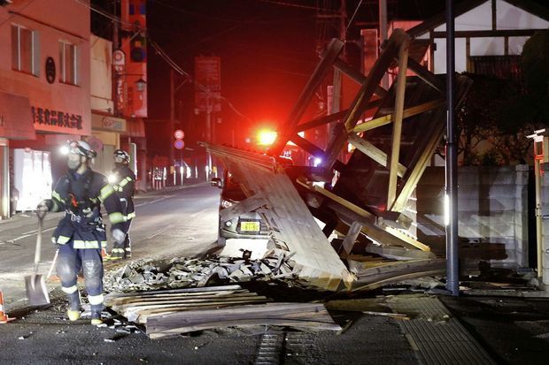 Yaponiyada zəlzələ nəticəsində ölənlərin sayı artıb - YENİLƏNİB + VİDEO