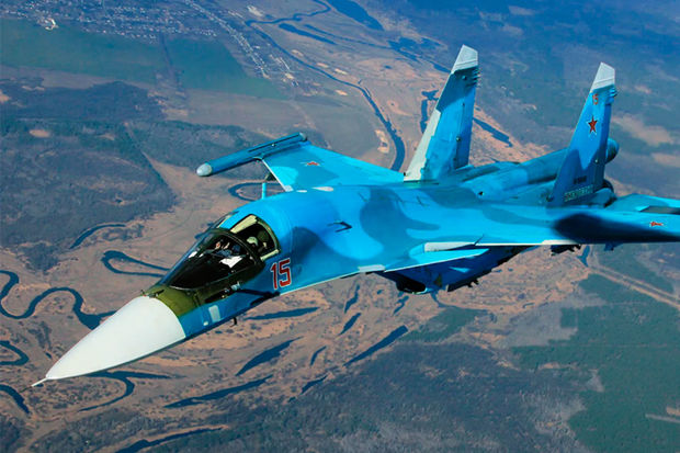 В Киевской области ПВО сбила российский истребитель Су-34