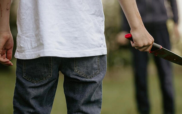 Qazaxda iki kənddə bıçaqlanma olub