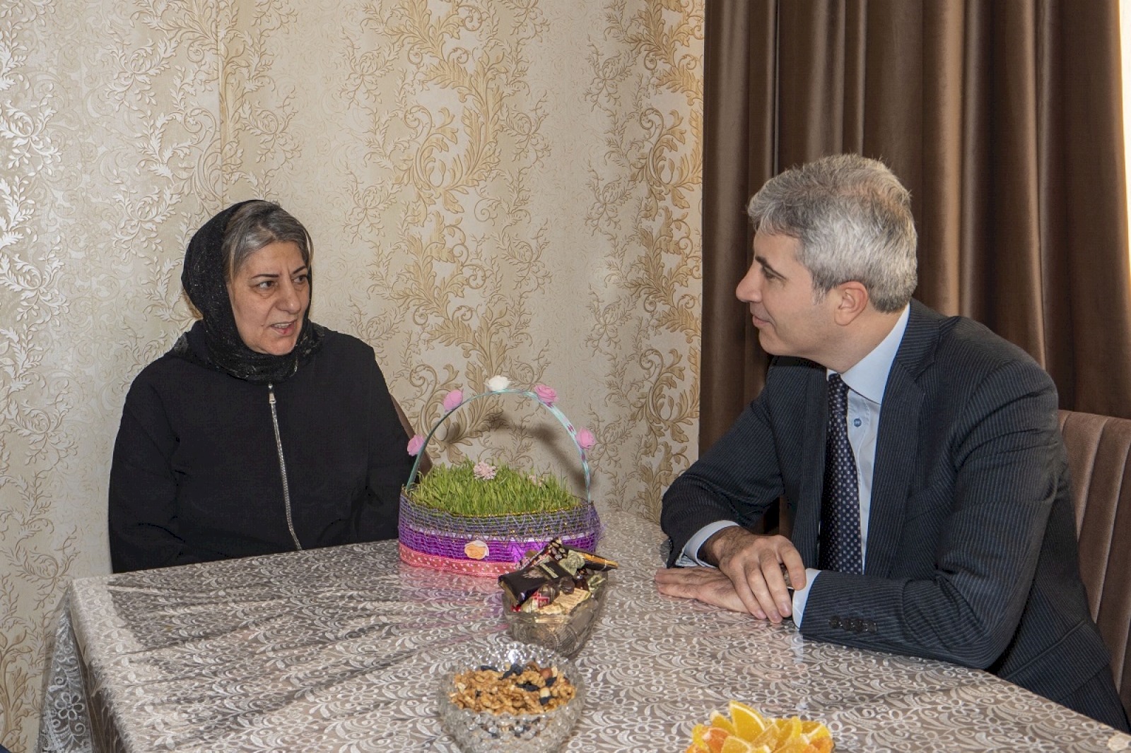 Şəhid Yusif Budaqovun ailəsi ziyarət olunub