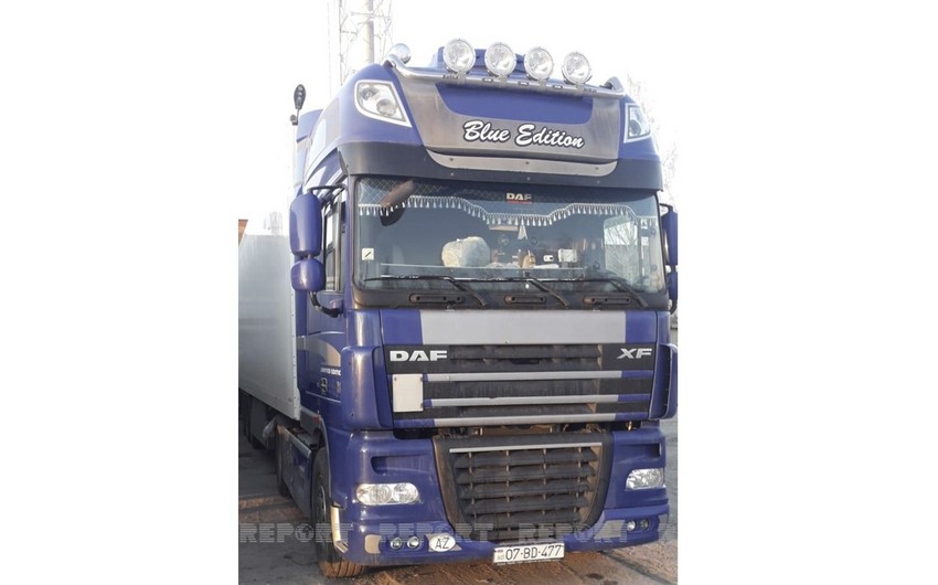 Ukraynada Azərbaycan şirkətinə məxsus yük maşını və sürücüsü mühasirəyə düşüb