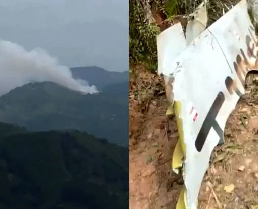 Çində sərnişin təyyarəsinin qəzaya uğradığı yerdə axtarış işləri dayandırılıb