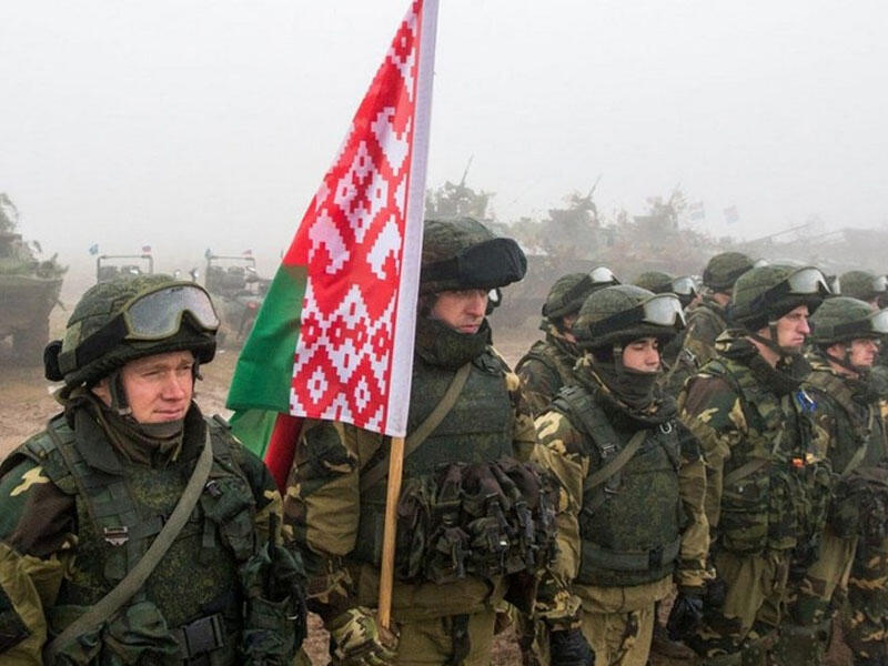 Belarus qoşunları Ukrayna sərhədinə cəmləşib - Peyk görüntüləri - FOTO