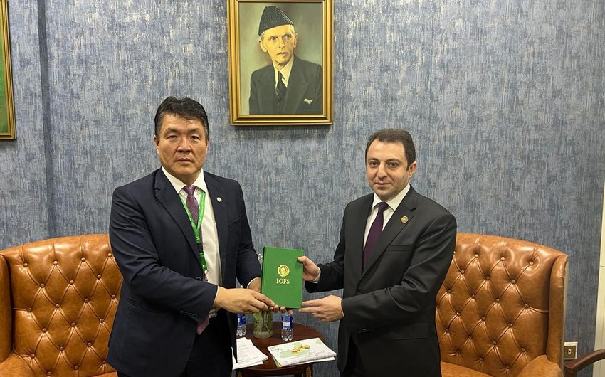 XİN başçısının müavini İƏT-in baş direktoru ilə görüşüb