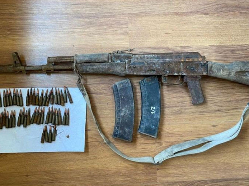 Suqovuşanda silah-sursat aşkarlanıb