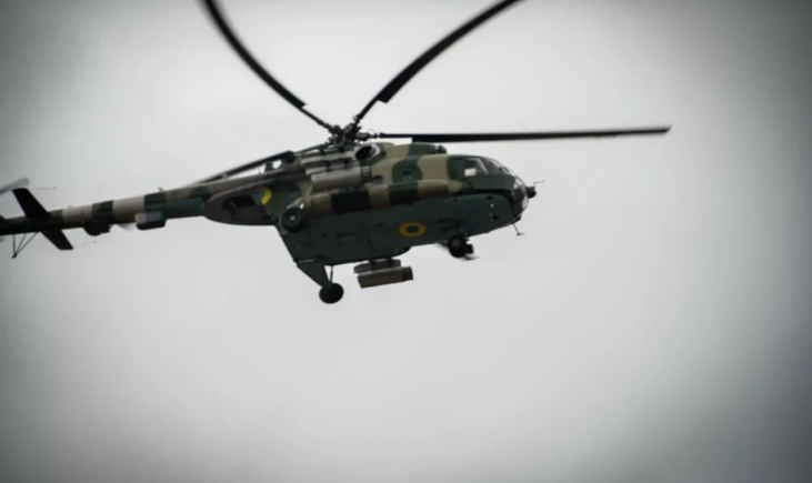 Ukraynanın “Mi-8” helikopteri vurulub