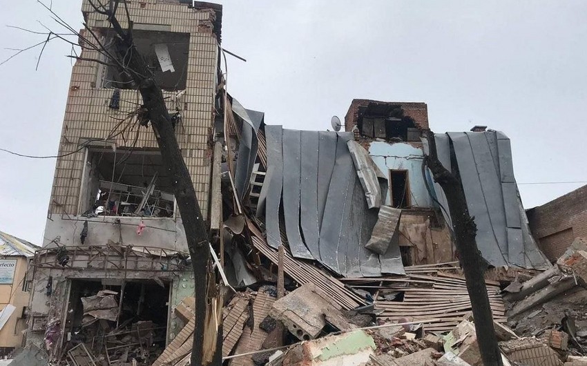 Ukraynaya müharibədə dəyən ziyanın məbləği açıqlanıb