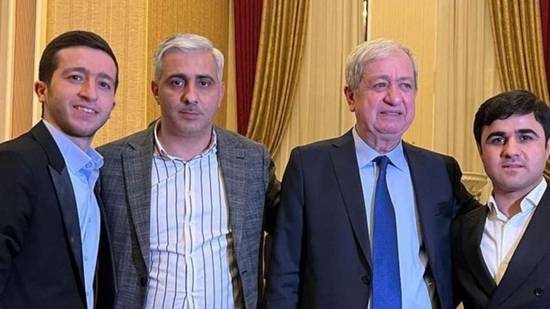 Xalq artistinin oğlu evləndi (FOTO)
