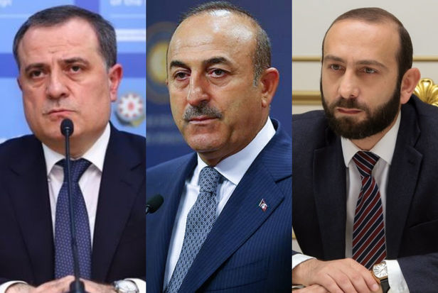 Çavuşoğlu Azərbaycan və Ermənistan XİN rəhbərləri ilə üçtərəfli görüş keçirmək istəyib
