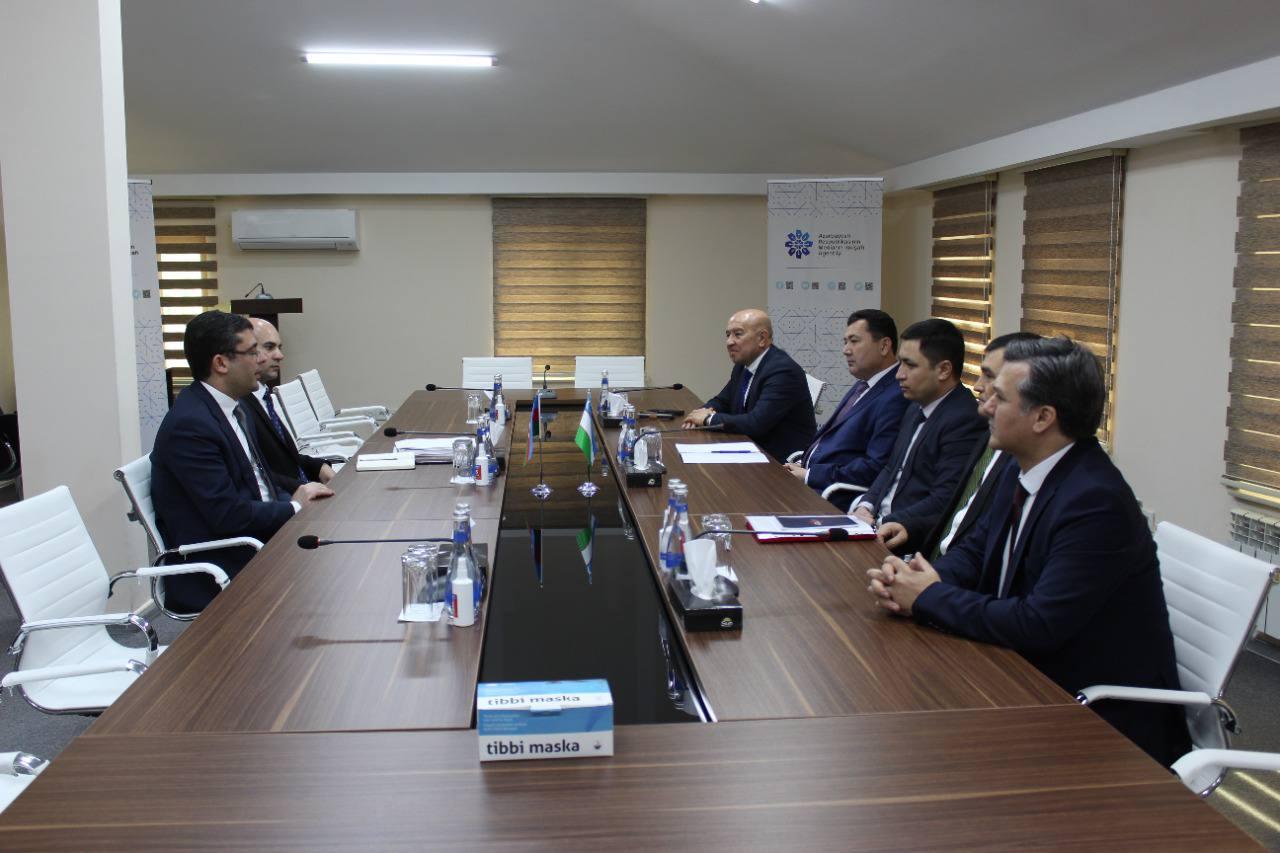 Medianın İnkişafı Agentliyində Özbəkistanın Milli İnformasiya Agentliyinin rəhbərliyi ilə görüş keçirilib