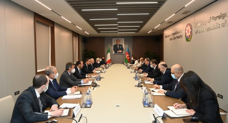 Azərbaycan və İtaliya arasında Strateji Dialoqun birinci iclası keçirilib