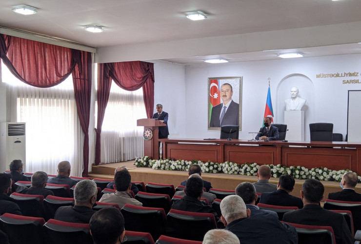 Taxıl sahələrində aqrotexniki qulluq - FERMERLƏRLƏ SİLSİLƏ GÖRÜŞLƏR KEÇİRİLİR