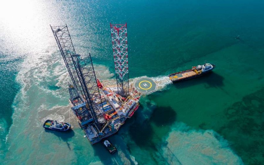 Xəzər dənizində yeni kəşfiyyat quyusu qazılır