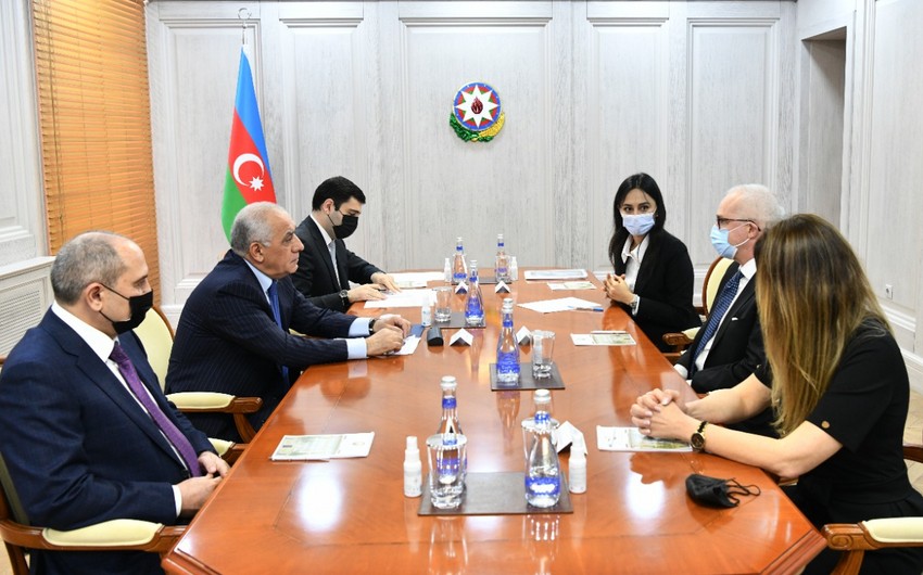 Али Асадов встретился с руководителями статистических ведомств Финляндии и Литвы