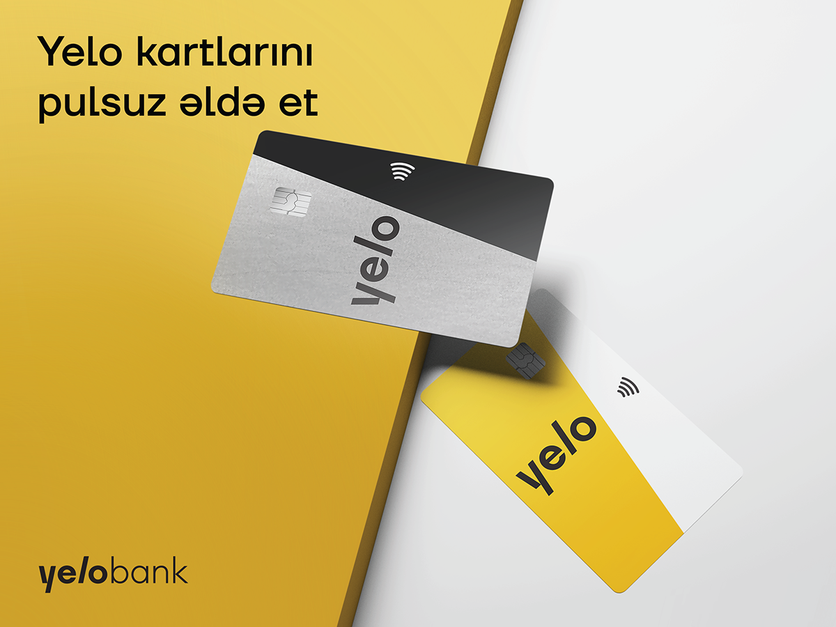 Yelo karta pulsuz sahib ol!