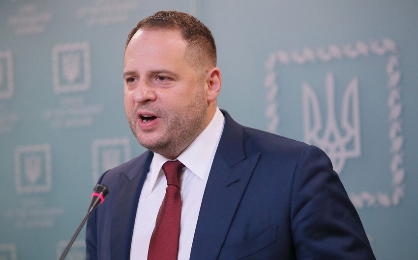 Ukrayna Prezident Ofisinin rəhbəri Emmanuel Makrona cavab verib