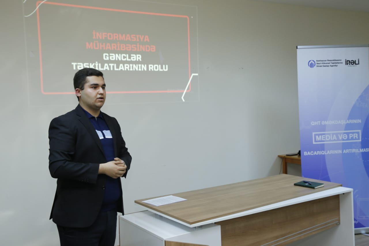 “İrəli” İctimai Birliyi QHT əməkdaşlarının inkişafı istiqamətində yeni layihəyə start verib