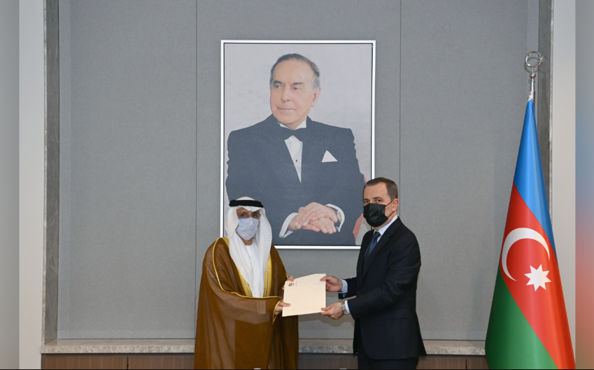 Ceyhun Bayramov BƏƏ-nin yeni səfiri ilə görüşüb