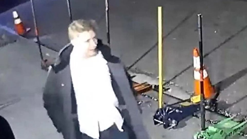 Nyu-Yorkda bir şəxs 