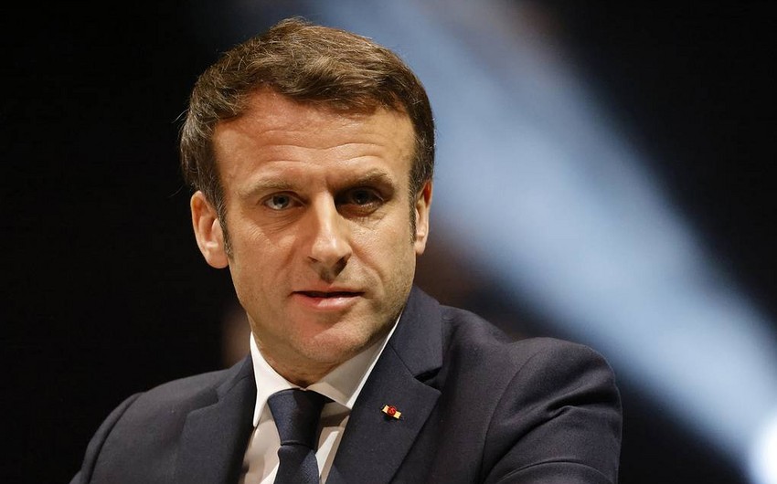 Makron dünya liderlərilə Rusiyaya qarşı sanksiyaları müzakirə edəcək