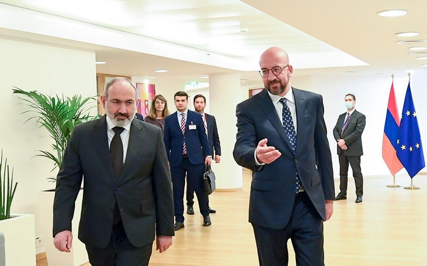 Paşinyan Şarl Mişellə Brüssel görüşündə əldə olunmuş razılaşmaları müzakirə edib