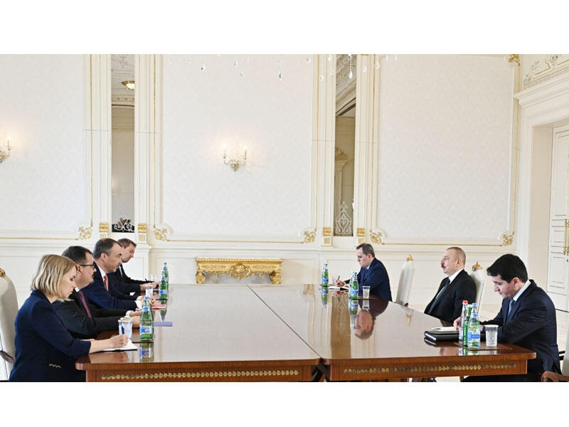 Prezident Aİ-nin Cənubi Qafqaz üzrə xüsusi nümayəndəsini qəbul edib