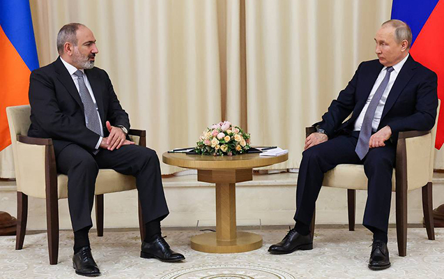 Putin-Paşinyan görüşü keçirilir - Yenilənir