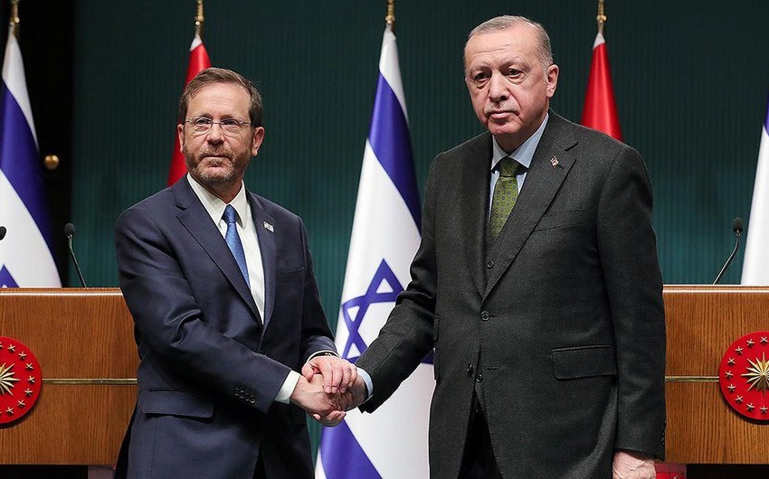 Ərdoğan İsrail Prezidenti ilə danışıb
